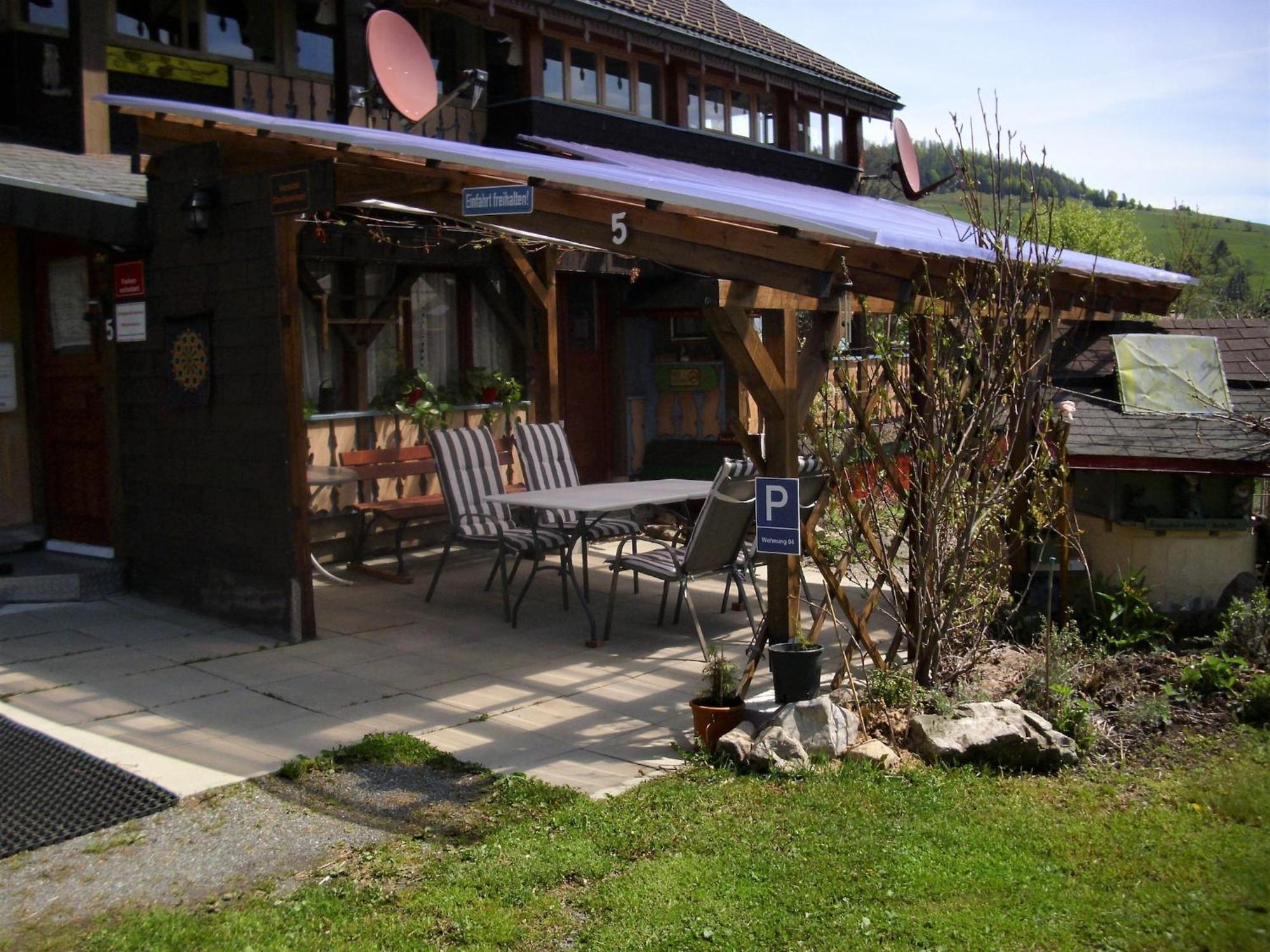Pleasant apartment in Bernau Innerlehen with garden Exterior foto